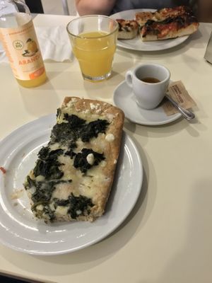 Pizza! Picture doesn’t do it justice. It was lovely.  at Ratatouille in Turin