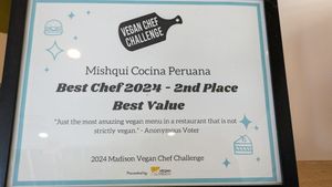  at Mishqui Cocina Peruana in Middleton