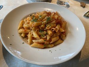 Pasta al pomodoro   at Pizzeria Ristorante Luna in Nova Levante