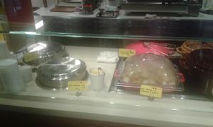 Part of the hot food counter.... at Nood Food - Kinwick Centre in Hong Kong Island