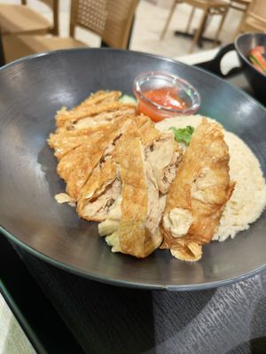 Roasted Chicken Rice ~ 25/7/24 at Saute & Mee in Northeast Singapore
