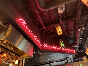 Inside  at Mission Valley Breakfast Company in San Diego