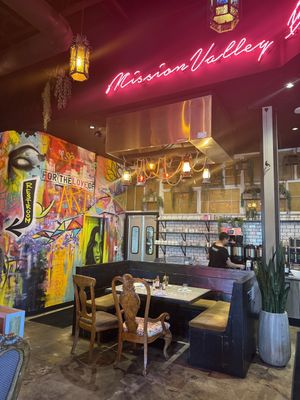 Inside  at Mission Valley Breakfast Company in San Diego