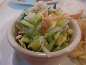 Spaghetti side-dish at Private Lodge in Kumamoto