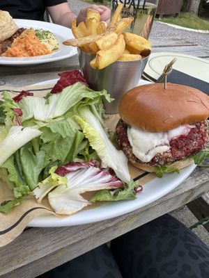 Sehr leckerer veganer Burger  at Roam West in Fort William