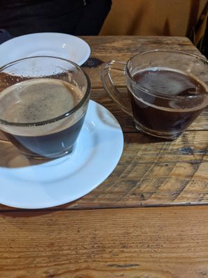 Cafe at Amaranta Cocina Consciente in Medellin