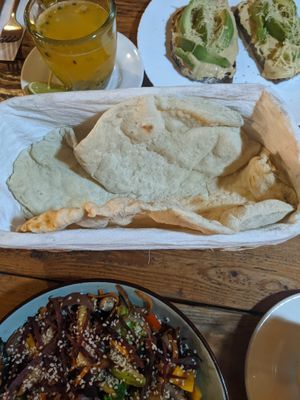 Bread included - 4/5 at Amaranta Cocina Consciente in Medellin