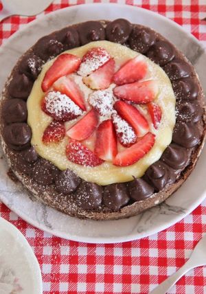 Torta brownie at Mariana Kikumoto Doces in Londrina