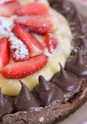 Torta brownie at Mariana Kikumoto Doces in Londrina