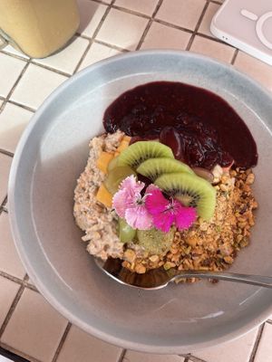 Bircher muesli   at The Goose Beach Bar + Kitchen  in Busselton