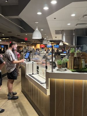 A quick angle of how big the place was  at Craft Food Halls - CityPoint in Waltham