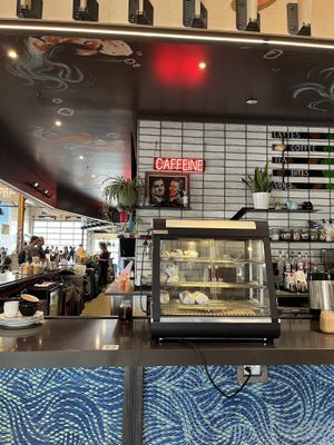 Barista counter  at Improper City in Denver