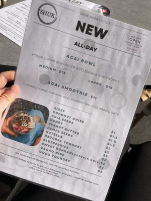   at Shuk Bakery in Surry Hills