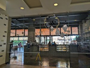 Entrance on the first floor at Coffee & Plant in Nairobi
