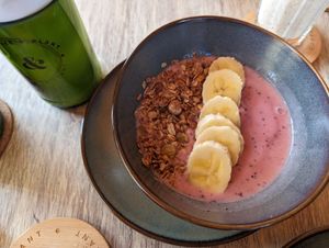 Smoothie bowl at Coffee & Plant in Nairobi