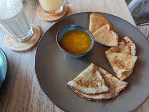 Crepes at Coffee & Plant in Nairobi