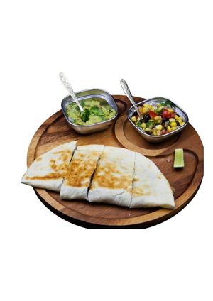 Veggie Quesadilla
Home cook fresh black and kidney bean with grilled onion Jalapeno served with fresh Pico de gallo and sour cream. at Yogi Cafe - Maybe closed in Bangkok