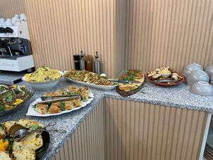 Buffet selection - changes daily at Verde Hut in Porto