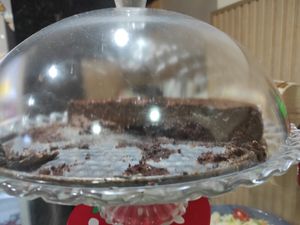 Chocolate Cake at Verde Hut in Porto