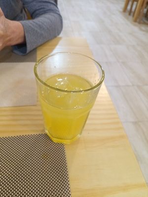 Juice is included at Verde Hut in Porto