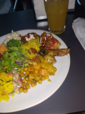 A selection from the buffet. at Verde Hut in Porto