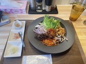   at Noodle Stand THREE P's in Matsumoto