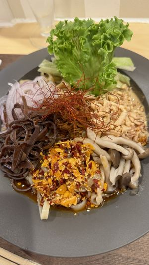   at Noodle Stand THREE P's in Matsumoto