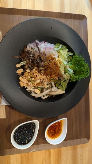 Double TabTan at Noodle Stand THREE P's in Matsumoto