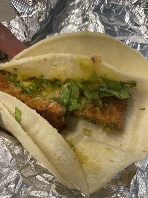 Crispy Fried Tofu at Taco Party in Somerville