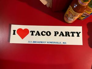   at Taco Party in Somerville