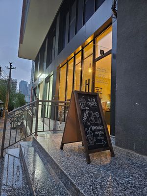 Outside at Melonholly in Batumi