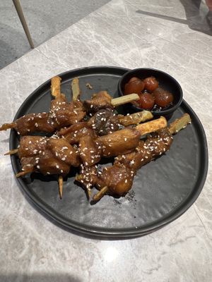 King oyster w curry   at Yang Shin 養心茶樓 in Taipei
