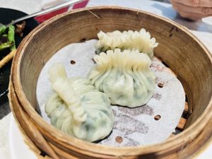 Steamed dumplings  at Yang Shin 養心茶樓 in Taipei