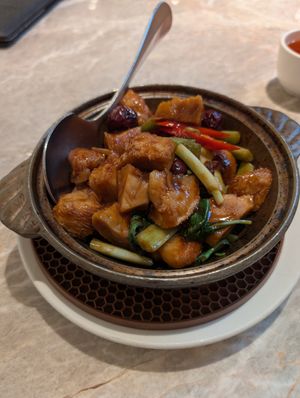 Lion's mane mushroom at Yang Shin 養心茶樓 in Taipei