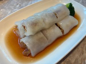 Healthy herb steamed vermicelli roll at Yang Shin 養心茶樓 in Taipei