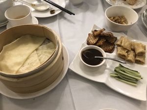 Peking “duck” at Yang Shin 養心茶樓 in Taipei