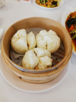 Cantonese Barbeque vege Ham Bum at Yang Shin 養心茶樓 in Taipei