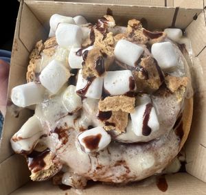 S'mores  at Cinnaholic in Tucson