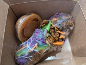 Fresh Spring Roll with Abbott Spicy Chorizo at Stir House - Vegan Stir Fry in Atlanta