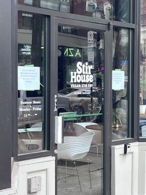 Temporarily closed   at Stir House - Vegan Stir Fry in Atlanta