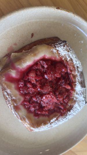 Raspberry danish  at Maison des Lys Pâtisserie - Mt Eden in Auckland