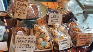 Yummy vegan snacks at Plant Bakery 플랜트 in Seoul