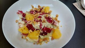 Lunch deal starter: fennel salad at WILLICHS in Mainz