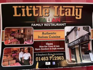 Best to reserve   at Little Italy  in Inverness