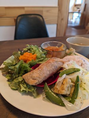 ベジランチセット at chic fava - 長戸サイド in Matsuyama