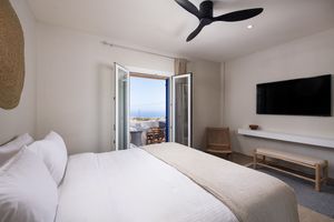 Bios Santorini, Vegan Boutique Hotel room 1 at The Noverian Bios Santorini, Vegan Boutique Hotel in Santorini