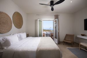 Bios Santorini, Vegan Boutique Hotel room 1 at The Noverian Bios Santorini, Vegan Boutique Hotel in Santorini