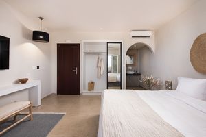 Bios Santorini, Vegan Boutique Hotel room 1 at The Noverian Bios Santorini, Vegan Boutique Hotel in Santorini