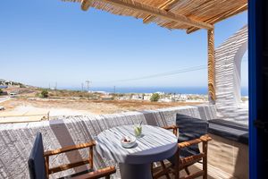 Bios Santorini, Vegan Boutique Hotel room 1 at The Noverian Bios Santorini, Vegan Boutique Hotel in Santorini