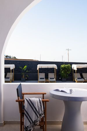 Bios Santorini, Vegan Boutique Hotel room 4 at The Noverian Bios Santorini, Vegan Boutique Hotel in Santorini